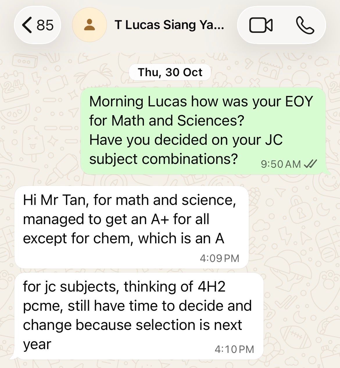 Lucas Result