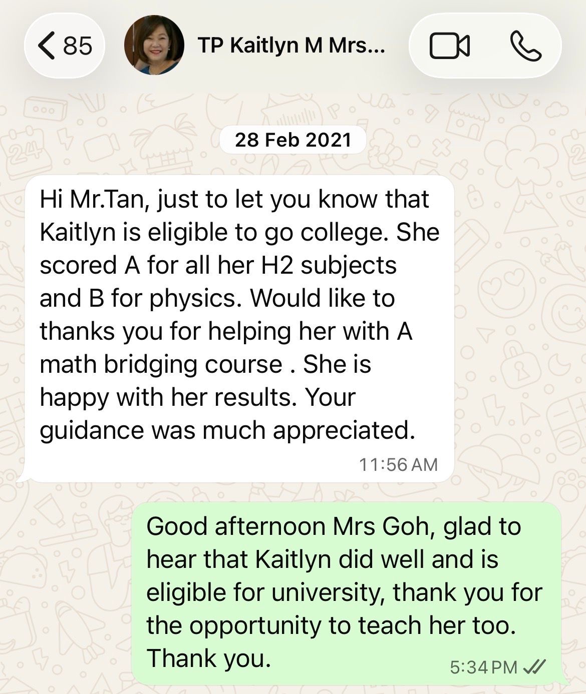 Kaitlyn Result